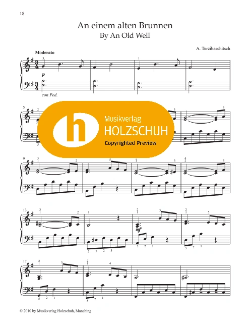 An einem alten Brunnen